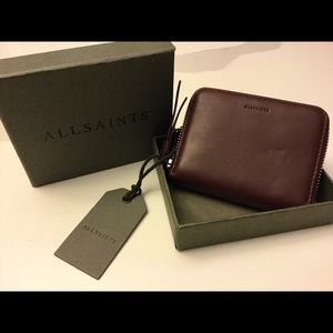 All Saints Leather Wallet